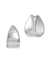 Savvy Cie 18k Plated Chunky Hoops