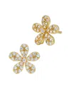 Savvy Cie 18k Plated Cz Studs