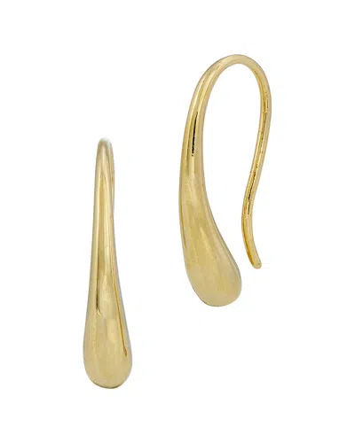 Savvy Cie 18k Plated Dangle Earrings In Gold