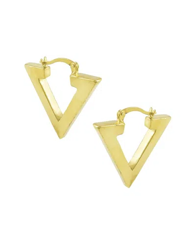 Savvy Cie 18k Plated Drop Earrings In Yellow