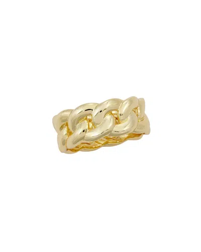 Savvy Cie 18k Plated Ring