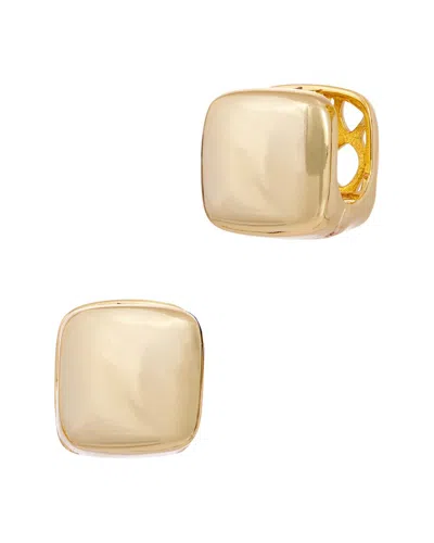 Savvy Cie 18k Plated Studs In Gold