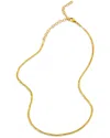 Savvy Cie 18k Plated Vine Necklace