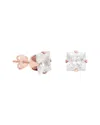 Savvy Cie 18k Rose Gold Vermeil Studs