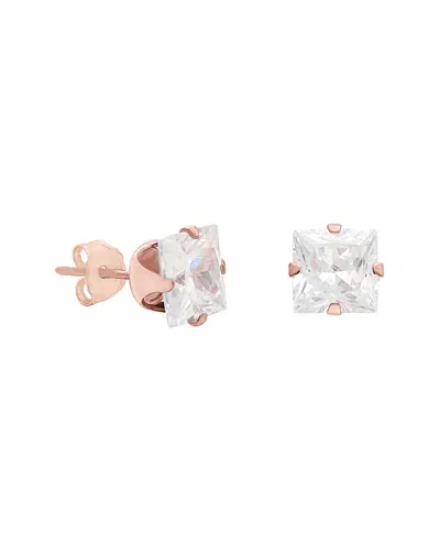 Savvy Cie 18k Rose Gold Vermeil Studs