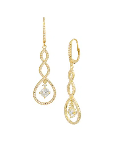 Savvy Cie Cz Drop Earrings