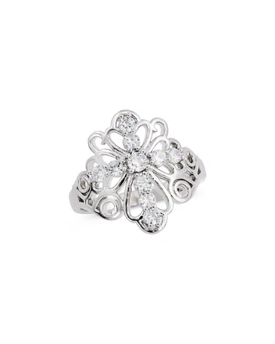 Savvy Cie Cz Statement Ring In Metallic