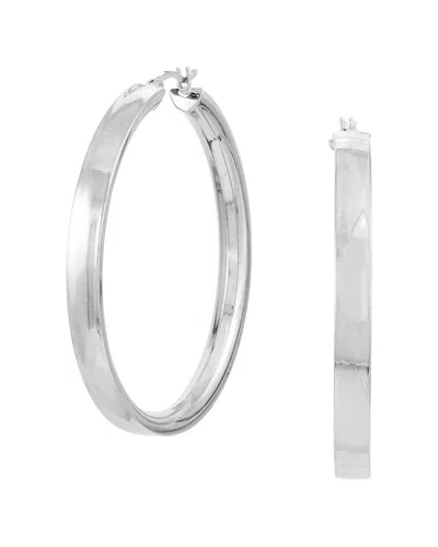 Savvy Cie Hoops In Silver