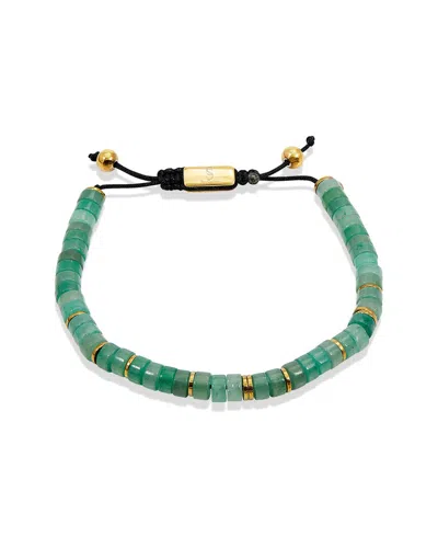 SAVVY CIE SAVVY CIE JADE ADJUSTABLE BRACELET