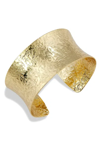 Savvy Cie Jewels 18k Yellow Gold Plated Bangle Bracelet