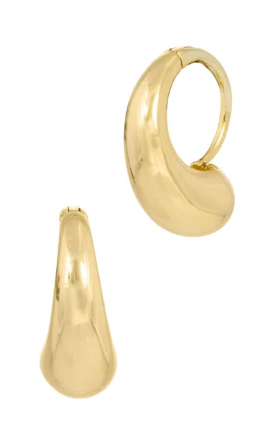 Savvy Cie Jewels 18k Yellow Gold Plated Rain Drop Earrings