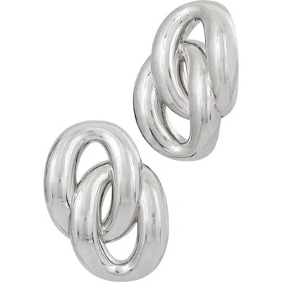 Savvy Cie Jewels Bold Fashion Link Drop Earrings
