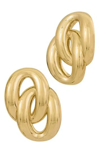 Savvy Cie Jewels Bold Fashion Link Drop Earrings