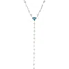 Savvy Cie Jewels By The Yard Cubic Zirconia Y-necklace