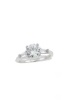 Savvy Cie Jewels Cubic Zirconia Ring In Brown
