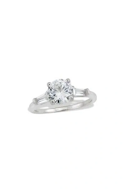 Savvy Cie Jewels Cubic Zirconia Ring In Brown
