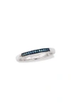 Savvy Cie Jewels Diamond Stackable Band Ring In Metallic