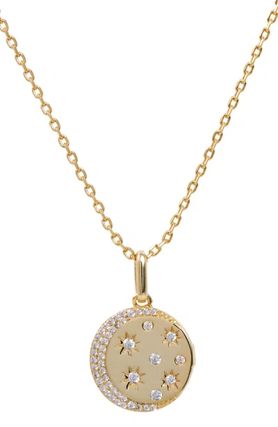 Savvy Cie Jewels Gold Over Sterling Pendant In Yellow
