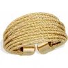 Savvy Cie Jewels Graduated Mesh Adjustable Ring