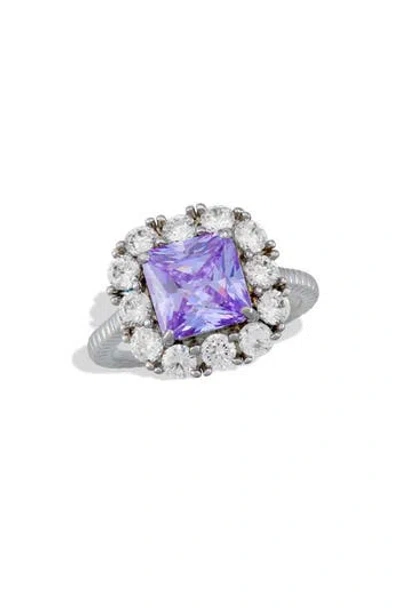 Savvy Cie Jewels Halo Statement Ring