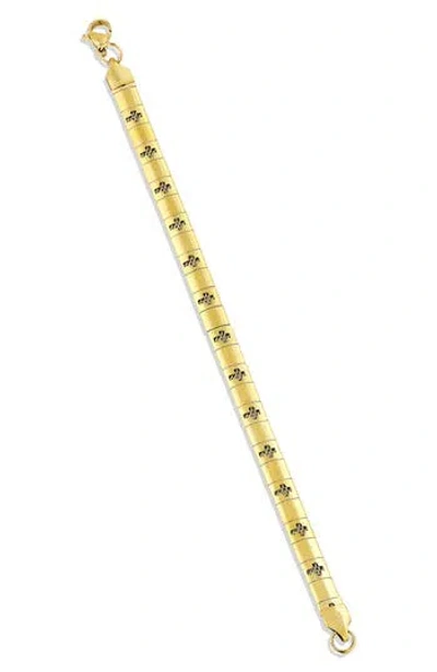 Savvy Cie Jewels Omega Cross Bracelet