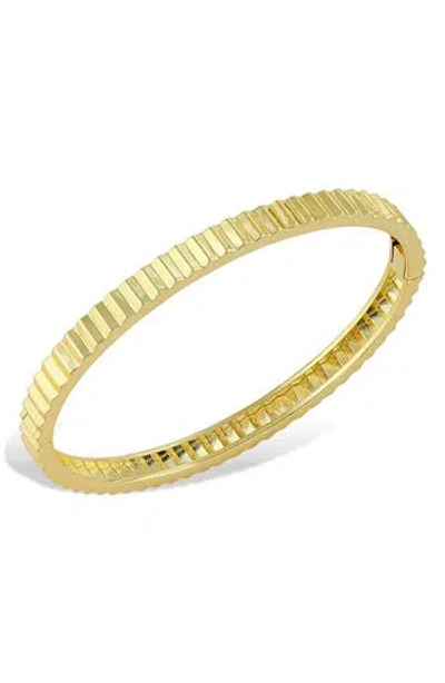 Savvy Cie Jewels Ribbed Bangle