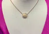 Savvy Cie Jewels Satin Finish Cz Halo Nk
