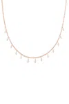 Savvy Cie Jewels Sterling Silver 18k Rose Gold Plated Japanese Seed Pearls In Pink