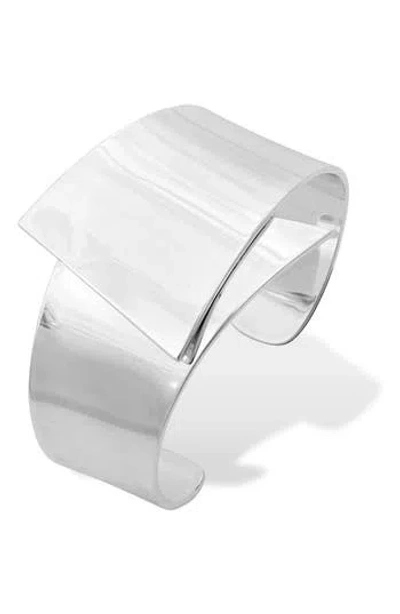 Savvy Cie Jewels Wide Flare Bangle Bracelet