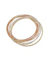 Savvy Cie Set Of 7 Bangle Bracelets
