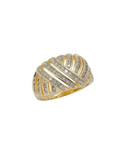 Savvy Cie Silver 0.50 Ct. Tw. Diamond Bombay Ring In Gold