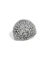 Savvy Cie Silver Cz Dome Ring