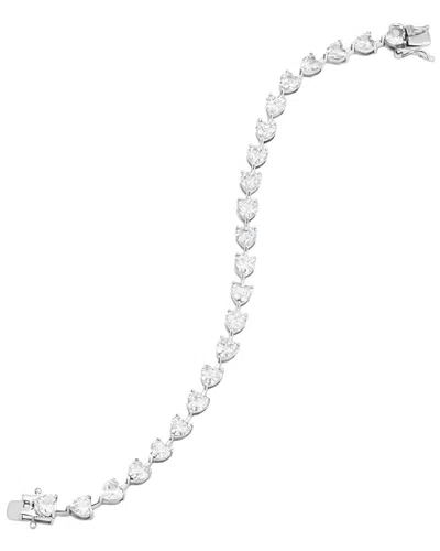 Savvy Cie Silver Cz Tennis Bracelet Bracelet In Metallic