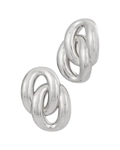SAVVY CIE SAVVY CIE SILVER PLATED DROP EARRINGS