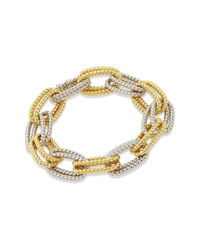 Savvy Cie Statement Bracelet In Gold