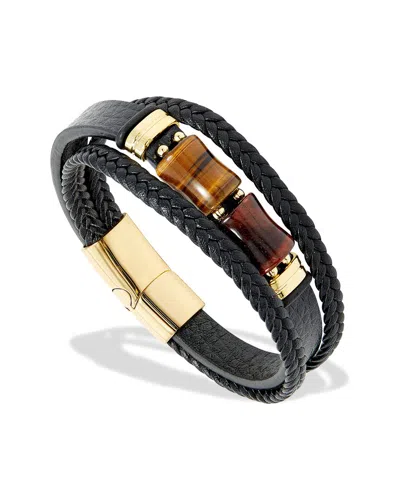 Savvy Cie Tigerseye Bracelet In Black