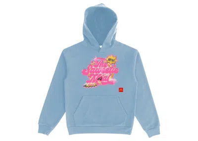 Pre-owned Saweetie Official X Mcdonalds The Bamboo Saweetie Meal Hoodie In Ice Water
