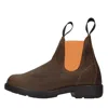Saxone Brown Boots In Marrone Marroni