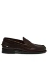 Saxone Of Scotland Arran Loafers & Slippers Brown In Black