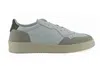 SAXONE OF SCOTLAND ELEGANT LEATHER MEN'S SNEAKERS