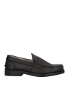 Saxone Woman Loafers Black Size 9 Leather