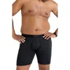 Saxx 3-pack Quick Dry Mesh Boxer Briefs In Black