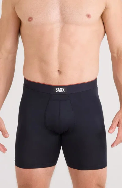 Saxx Assorted 2-pack Multisport Mesh Boxer Briefs In Blue