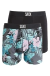 Saxx Assorted 2-pack Ultra Super Soft Boxer Briefs In Multi