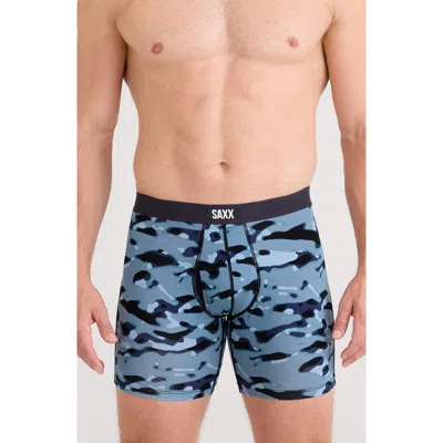 Saxx Assorted 2-pack Vibe Xtra Soft Comfort Boxer Briefs In Blue