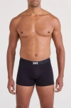 Saxx Assorted 2-pack Vibe Xtra Soft Comfort Boxer Briefs In Black