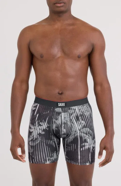 Saxx Assorted 2-pack Multi-sport Mesh Performance Boxer Briefs In Black