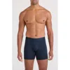 Saxx Assorted 3-pack Droptemp® Cooling Cotton Boxer Briefs In Blue