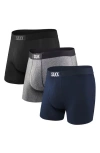 Saxx Assorted 3-pack Ultra Super Soft Boxer Briefs In Multi