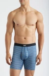 Saxx Assorted 3-pack Daytripper Comfort Stretch Boxer Briefs In Blue